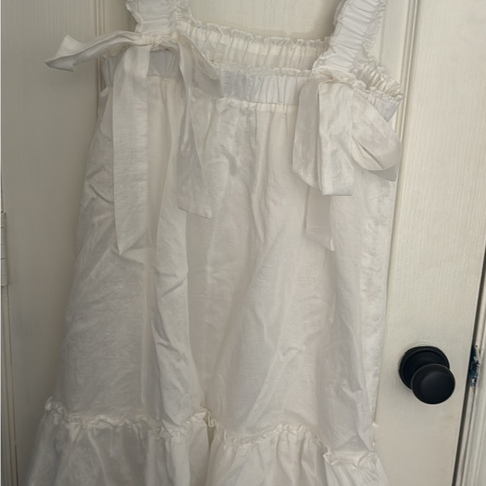 Lulus White Babydoll Dress